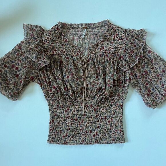 Free People Beatrice Top XS - Picture 6 of 9